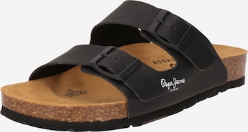 Pepe Jeans Pantolette 'OBAN' i svart: framsida