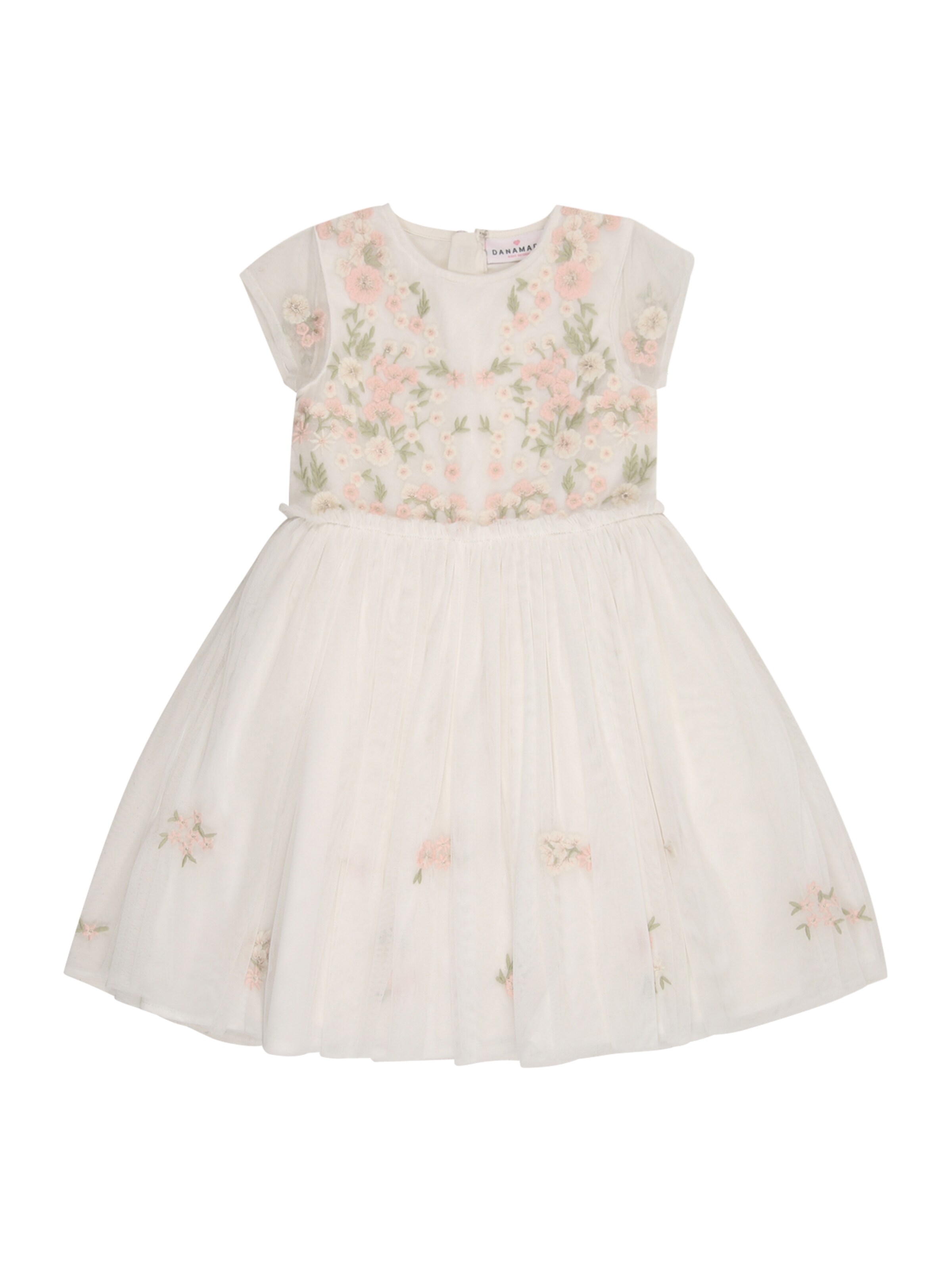 balts Danamade Kleita: no priekšpuses