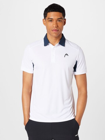 HEAD Performance Shirt 'SLICE' in White: front