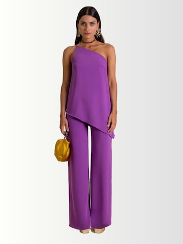 THE-ARE - Blusa em roxo