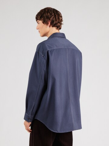 Calvin Klein Jeans Regularny krój Koszula w kolorze niebieski: tył