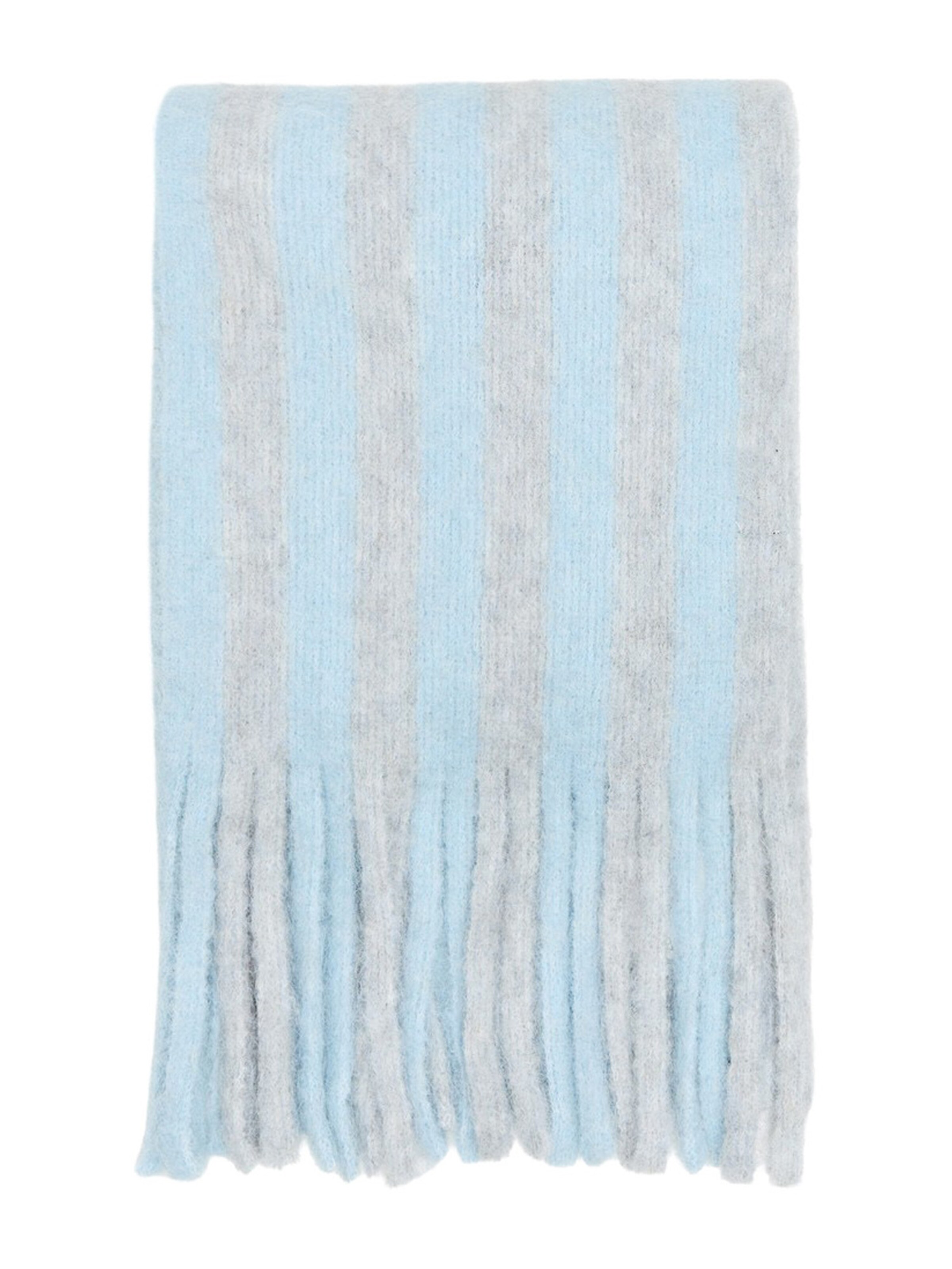 Bershka Scarf in Blue: front