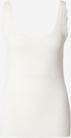 b.young Knitted Top 'BYOMANJA' in White: front