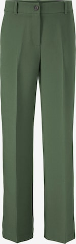 modström Loose fit Pleated Pants 'Gale' in Green: front