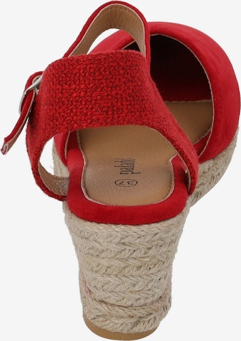 Palado Sandals 'Sathos' in Red