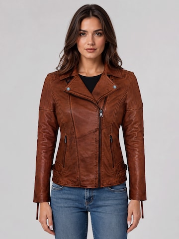 Agamaa Between-Season Jacket 'Heeda' in Brown: front