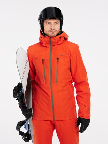 PROTEST Athletic Jacket 'PRTTIMOTHY' in Orange