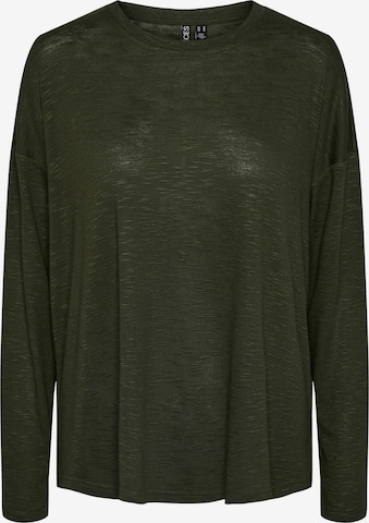 PIECES Shirt in Groen: voorkant