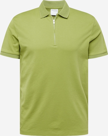 SELECTED HOMME Тениска 'FAVE' в зелено: отпред