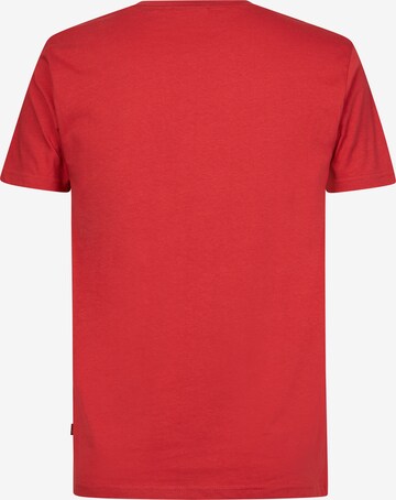 Petrol Industries T-Shirt 'Sandcastle' in Rot