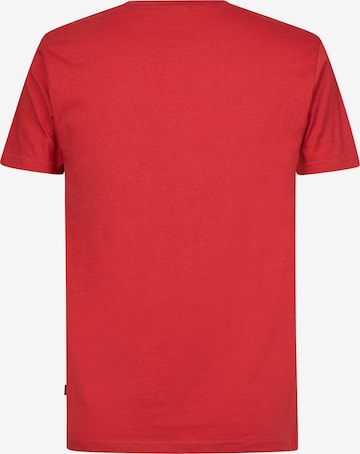 T-Shirt 'Sandcastle' Petrol Industries en rouge