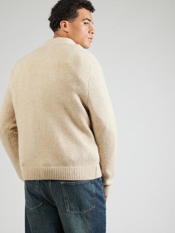 Abercrombie & Fitch Knit Cardigan in Beige