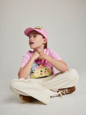 NAME IT Bluser & t-shirts 'NKFFami Pokemon' i pink: forside
