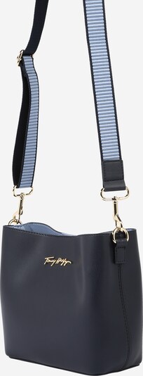 TOMMY HILFIGER Crossbody bag in Light blue / Dark blue / Gold, Item view