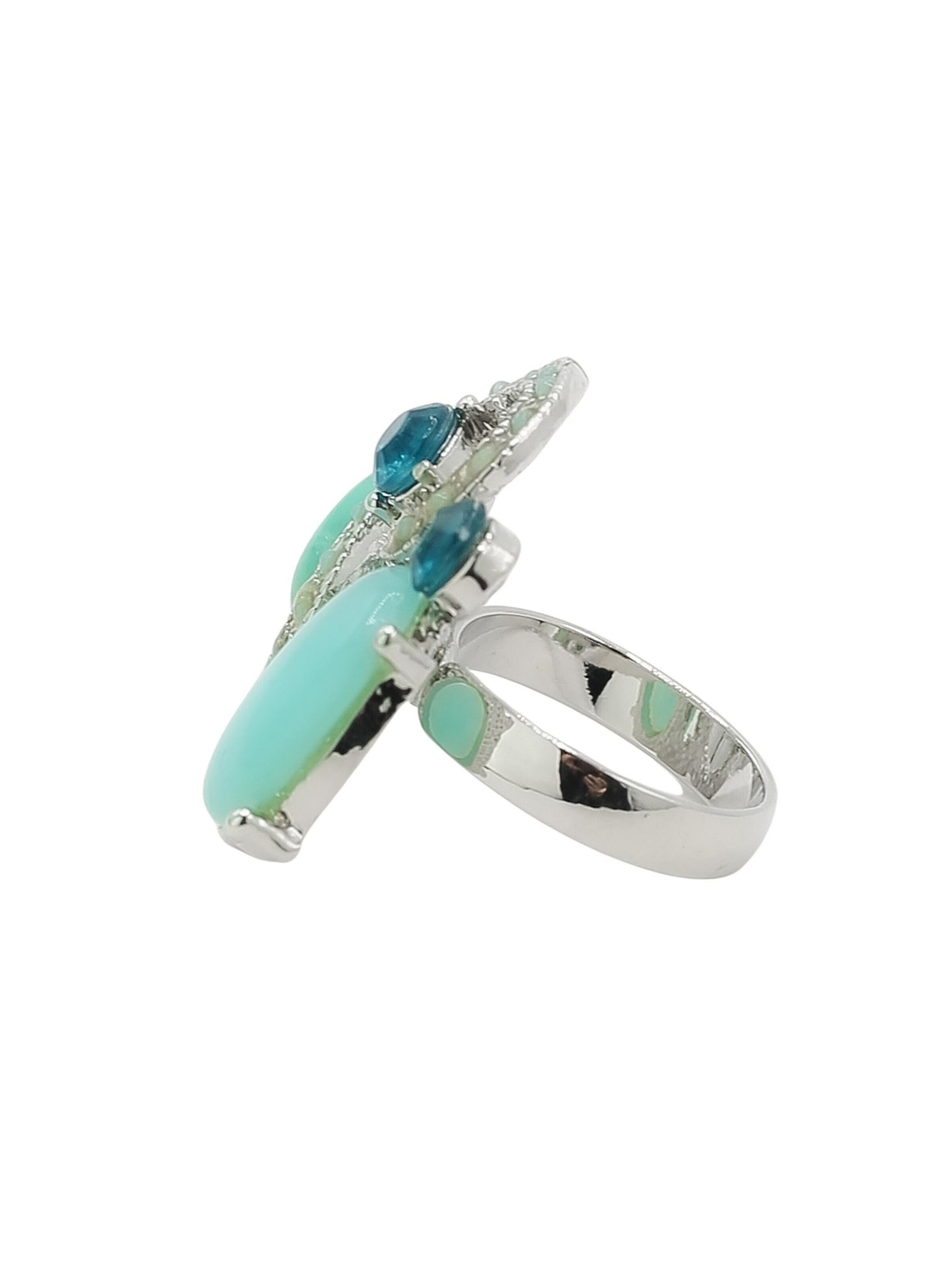 COLLEZIONE ALESSANDRO Ring 'Sissi' in Green
