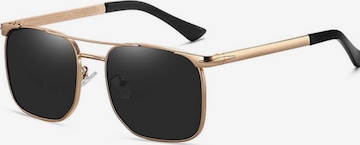 VEYREY Sunglasses 'Pilotenbrille Pilotenbrille Ugor' in Gold: front