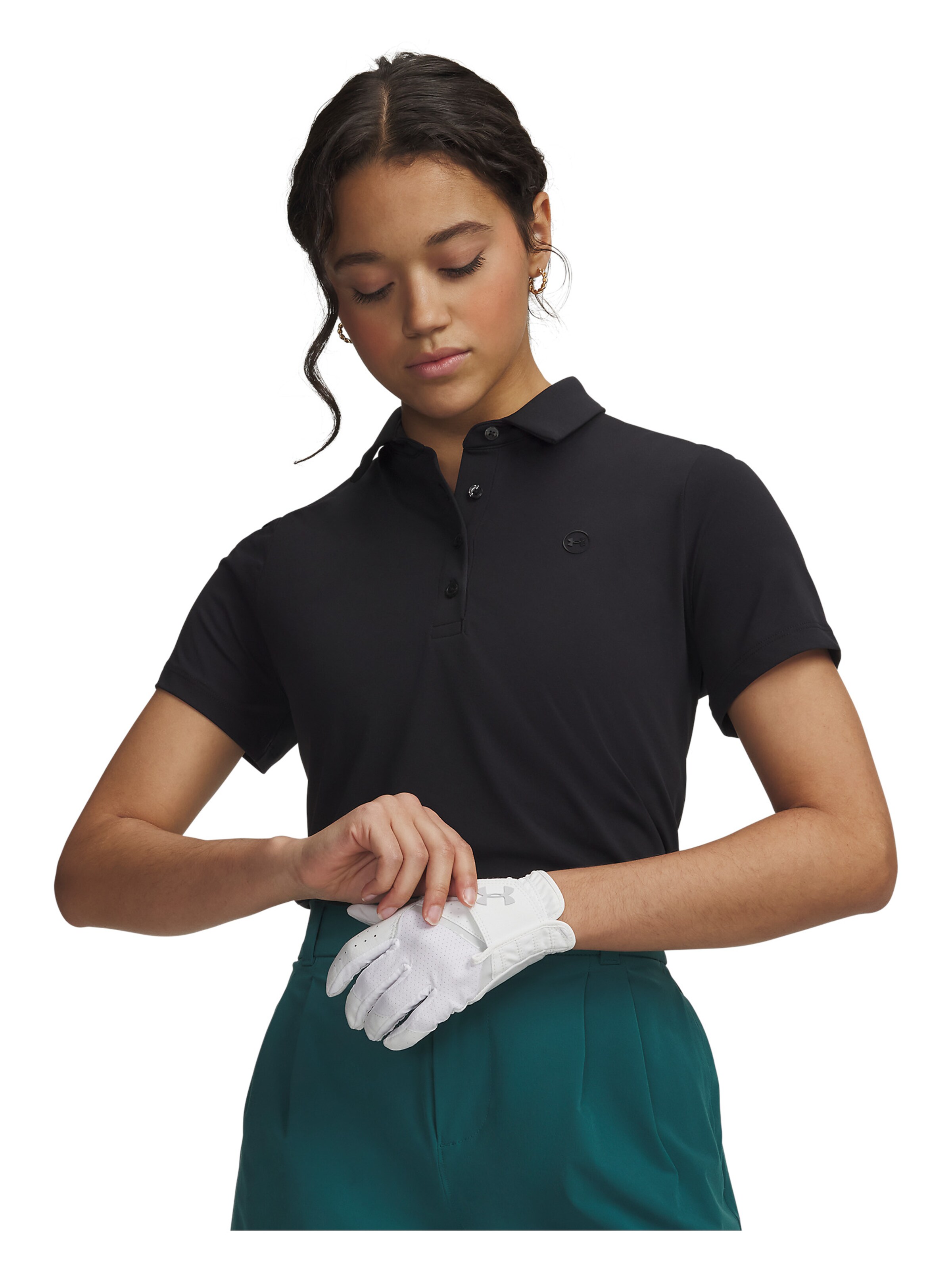 UNDER ARMOUR Performance shirt in Black: front