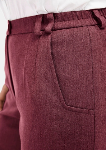 Goldner Regular Pantalon 'CARLA' in Rood
