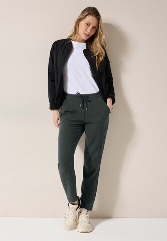 CECIL Tapered Hose in Grün