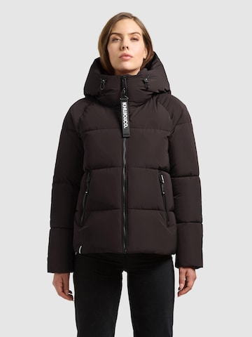 khujo Jacke 'Ono2' in Braun: Vorderseite