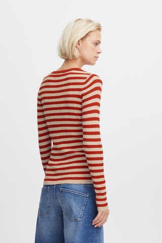 Pullover 'Mafa' di ICHI in rosso
