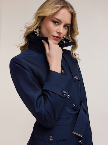 Manteau mi-saison MOTIVI en bleu