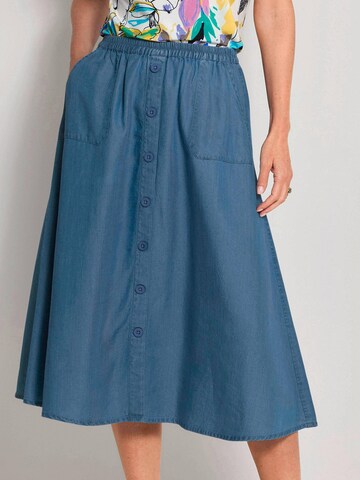 Jupe Goldner en bleu : devant