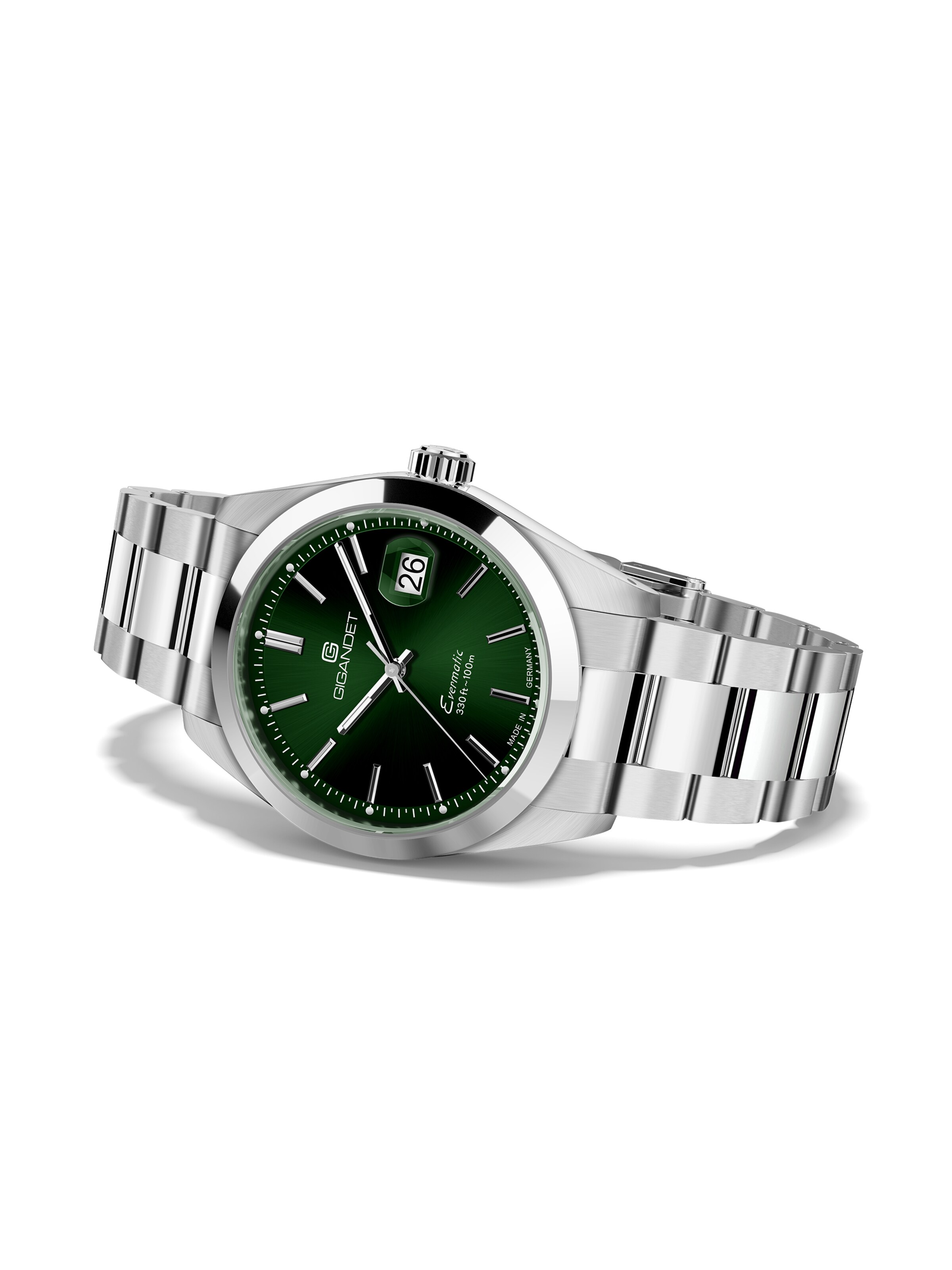 Gigandet Analog Watch 'EVERMATIC' in Green
