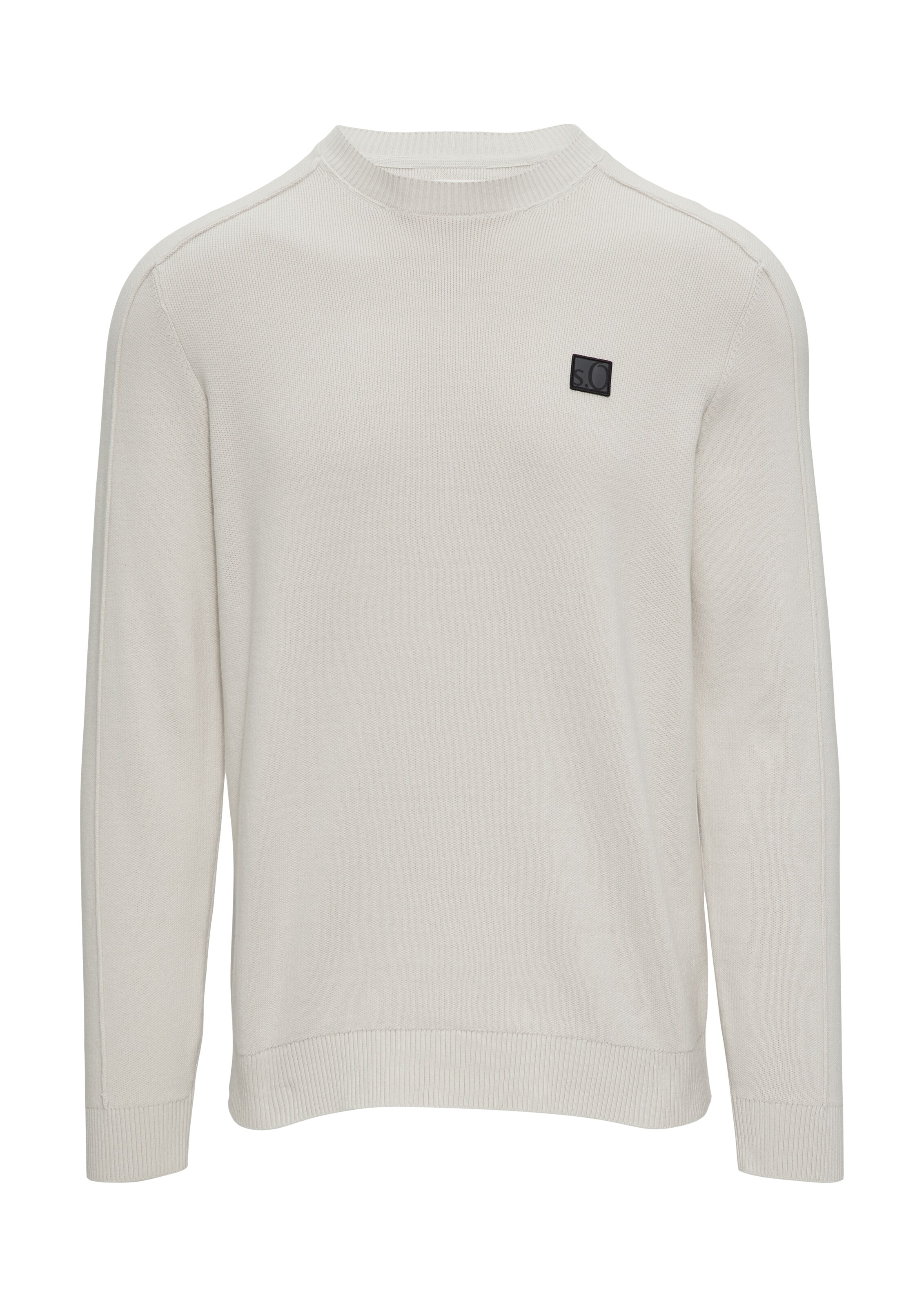 s.Oliver Pullover in Weiß: Vorderseite