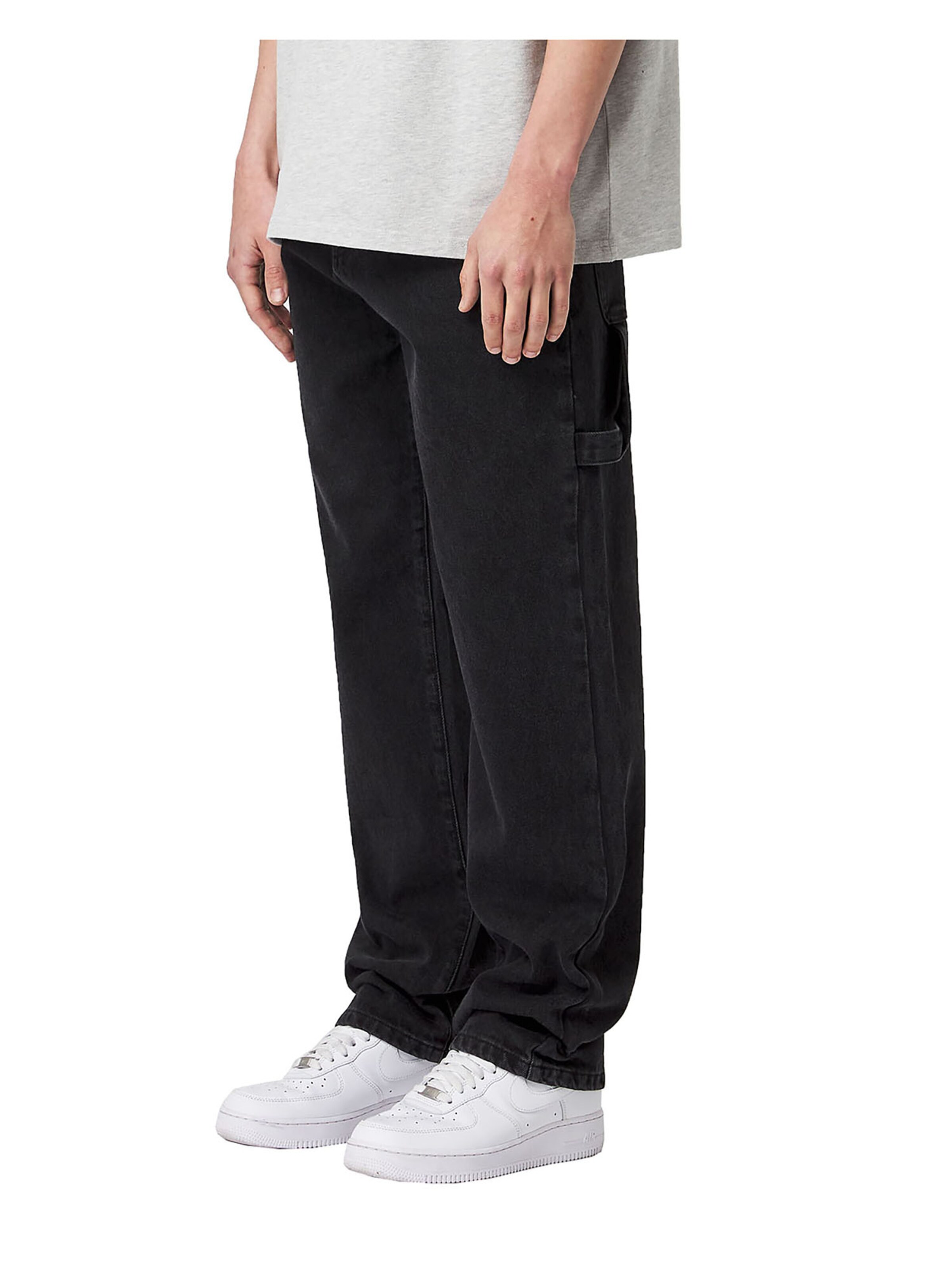 EIGHTYFIVE Baggy Jeans 'With Loop' in Black