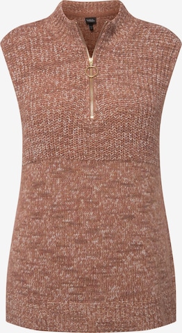 Ulla Popken Sweater in Brown: front