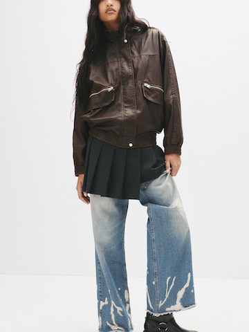 Pull&Bear Overgangsjakke i brun