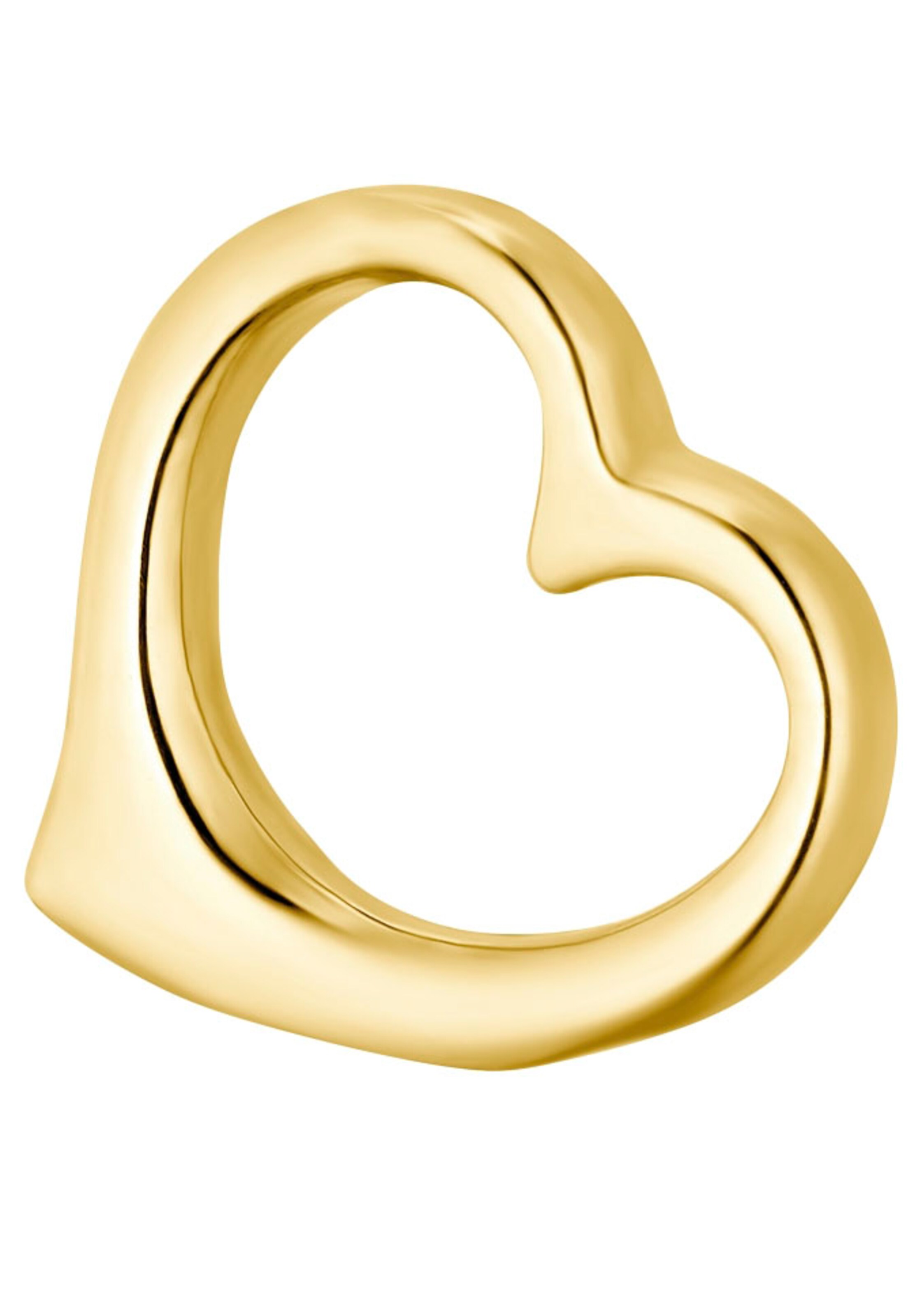 AMOR Pendant in Gold: front