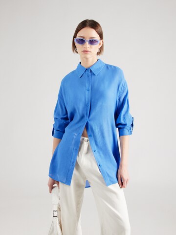 Hailys Bluse 'Ma44bel' in Blau: Vorderseite