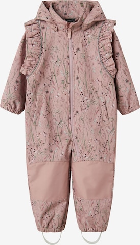 NAME IT Funktionsdräkt 'NMFAlfa08' i rosa: framsida