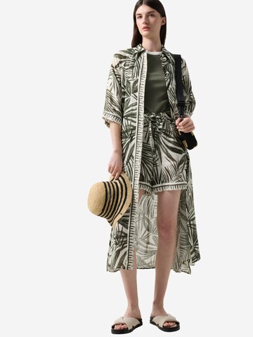 BOGNER Wide Leg Shorts 'Carmel' in Grün
