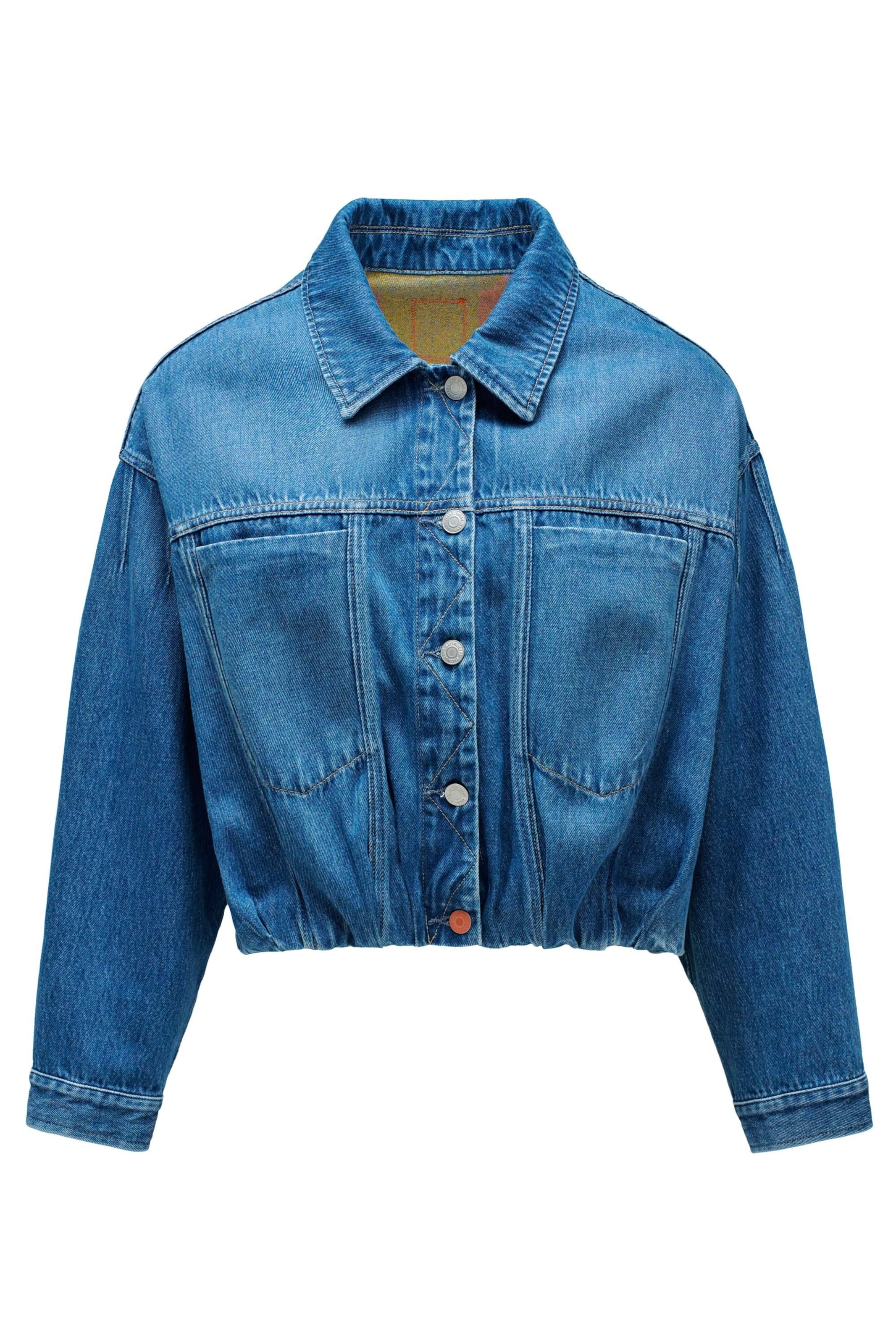 Salsa Jeans Between-Season Jacket in Blue: front
