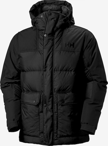 juoda HELLY HANSEN Žieminė striukė 'ESCAPE': priekis
