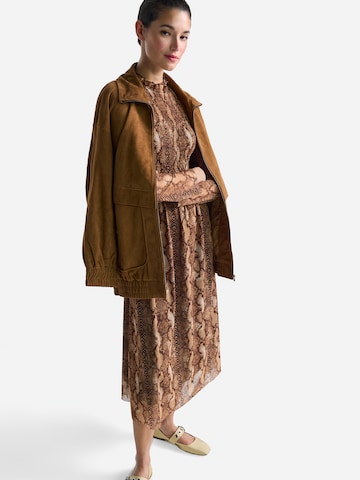 Rich & Royal Dress in Brown