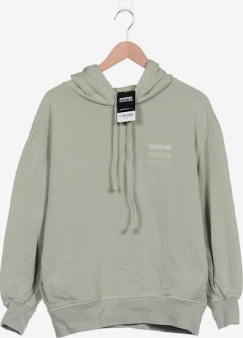 DENHAM Sweatshirt & Zip-Up Hoodie in L in Green: front