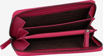 Braun Büffel Wallet 'Verona' in Pink