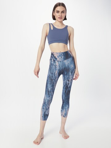 4F Skinny Sporthose in Blau