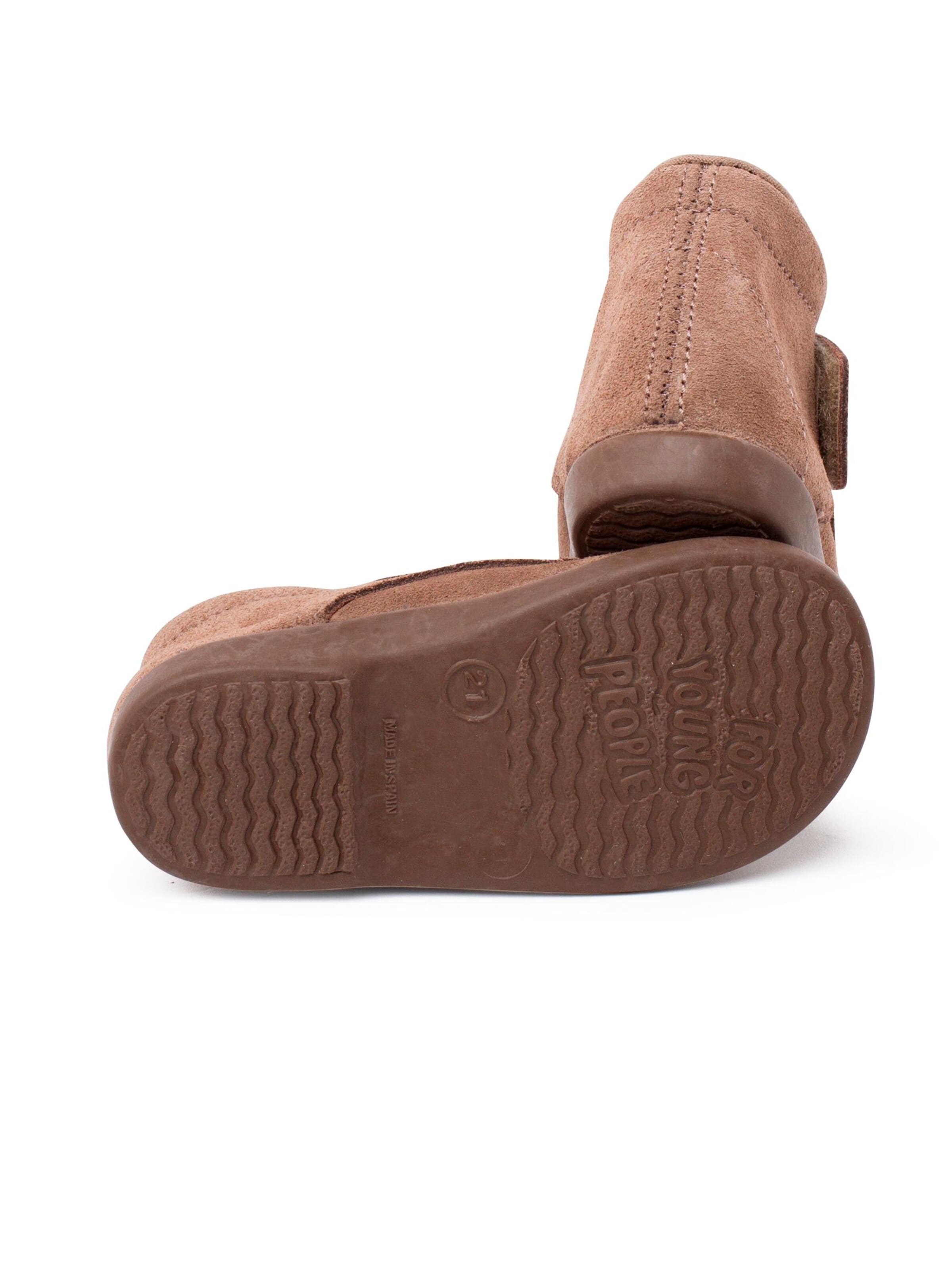 Pisamonas - Bota em castanho