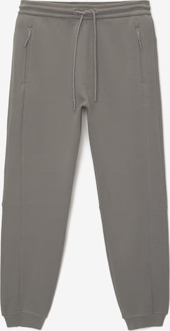 Effilé Pantalon Pull&Bear en gris : devant