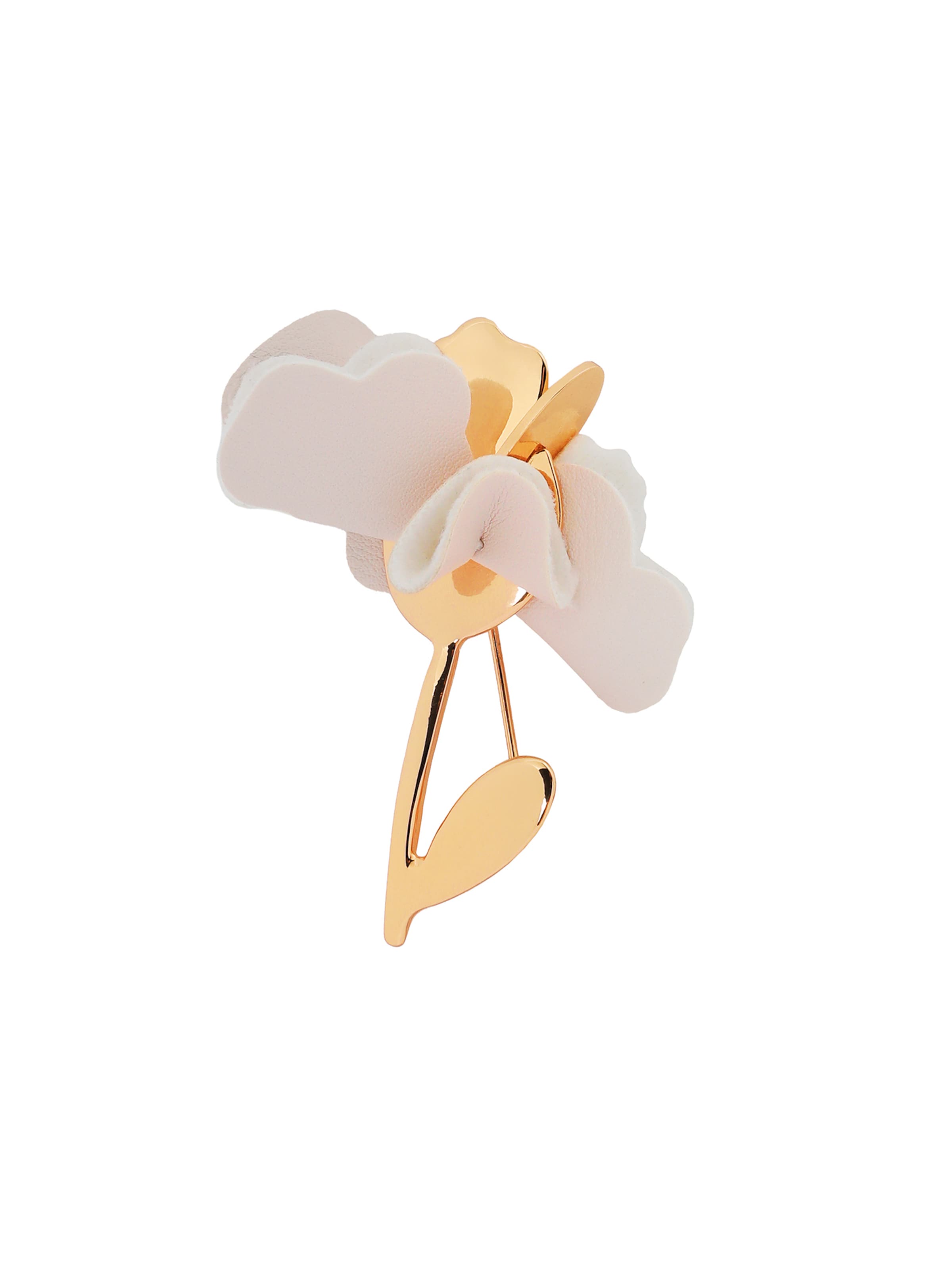 TATUUM - Broche 'IREKO' en blanco: frente