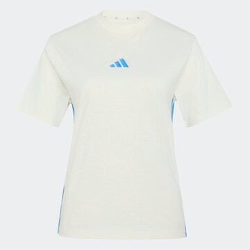 ADIDAS SPORTSWEAR Performance Shirt 'Essentials' in White: front