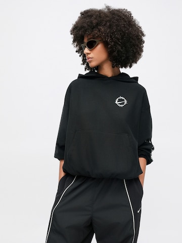 Nike Sportswear - Perna larga Calças em preto