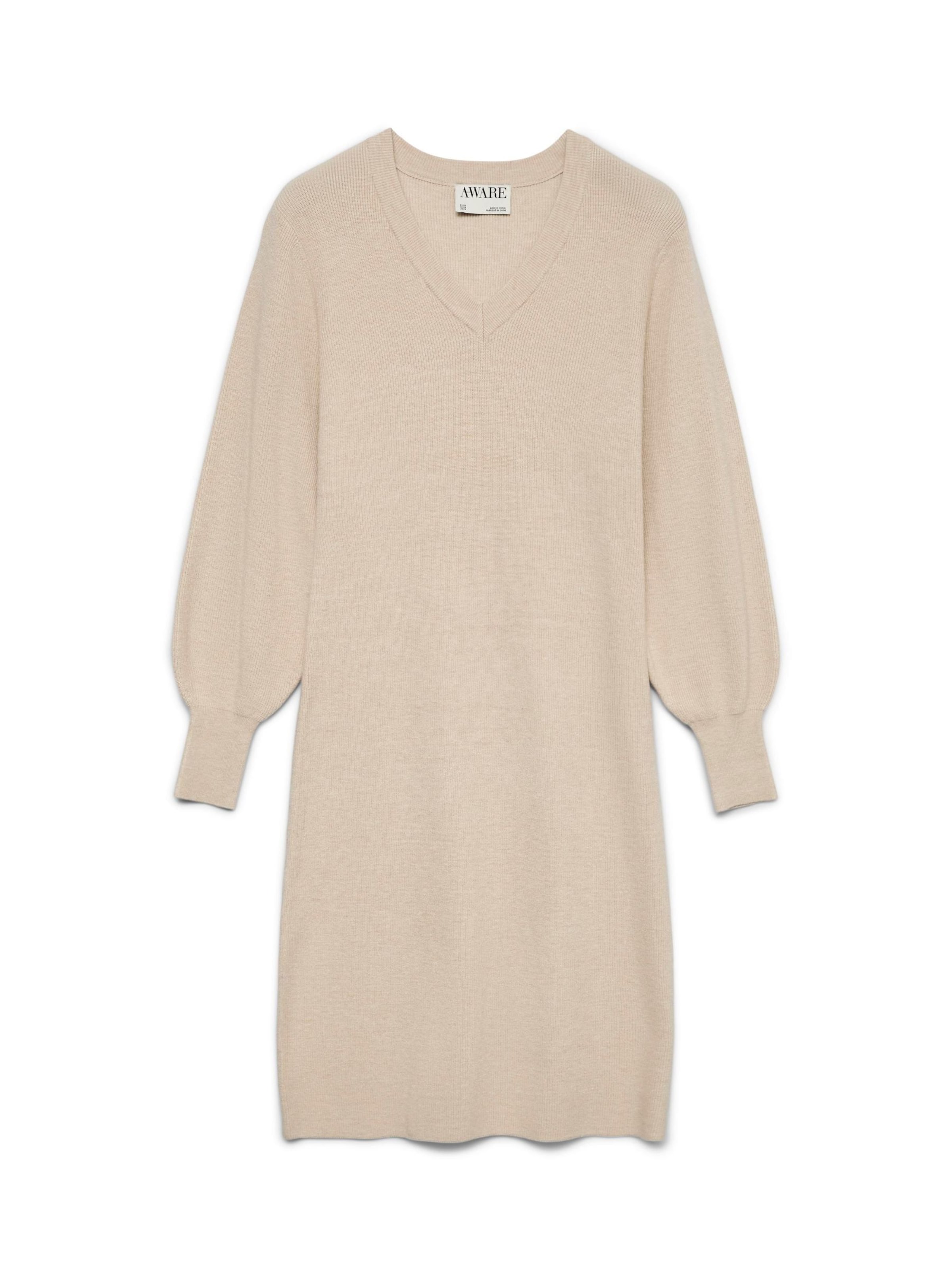 VERO MODA Vestido de punto 'AWAlexandra' en camelo, Vista del producto