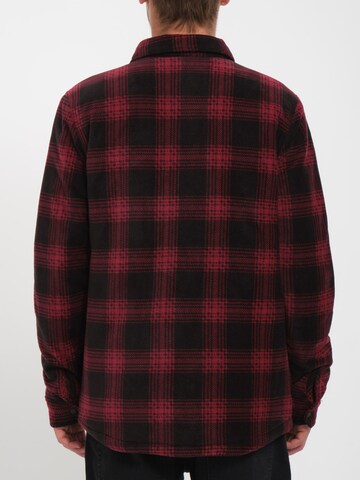 Volcom Comfort fit Button Up Shirt in Red