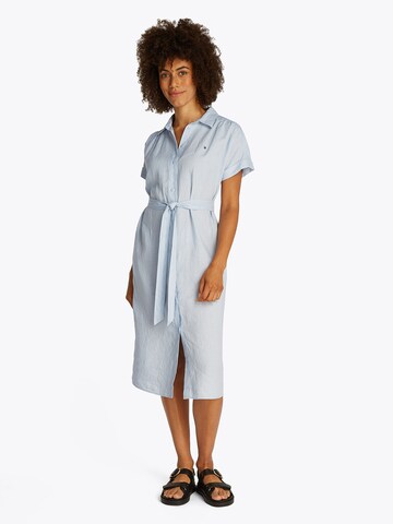 Abito camicia 'ESS' di TOMMY HILFIGER in blu: frontale